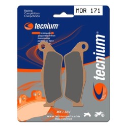 Plaquettes de frein TECNIUM Racing Motocross / enduro métal fritté - MOR171