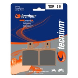 Plaquettes de frein TECNIUM Racing Motocross / enduro métal fritté - MOR19