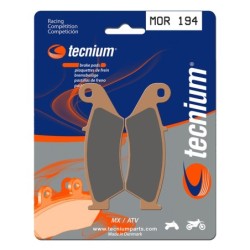 Plaquettes de frein TECNIUM Racing Motocross / enduro métal fritté - MOR194