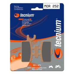 Plaquettes de frein TECNIUM Racing Motocross / enduro métal fritté - MOR252