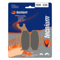 Plaquettes de frein TECNIUM Racing Motocross / enduro métal fritté - MOR335