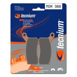 Plaquettes de frein TECNIUM Racing Motocross / enduro métal fritté - MOR366