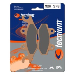 Plaquettes de frein TECNIUM Racing Motocross / enduro métal fritté - MOR378