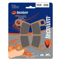 Plaquettes de frein TECNIUM Racing Motocross / enduro métal fritté - MOR398