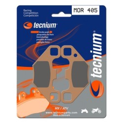 Plaquettes de frein TECNIUM Racing Motocross / enduro métal fritté - MOR405