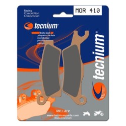 Plaquettes de frein TECNIUM Racing Motocross / enduro métal fritté - MOR410