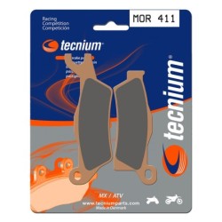 Plaquettes de frein TECNIUM Racing Motocross / enduro métal fritté - MOR411