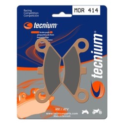Plaquettes de frein TECNIUM Racing Motocross / enduro métal fritté - MOR414