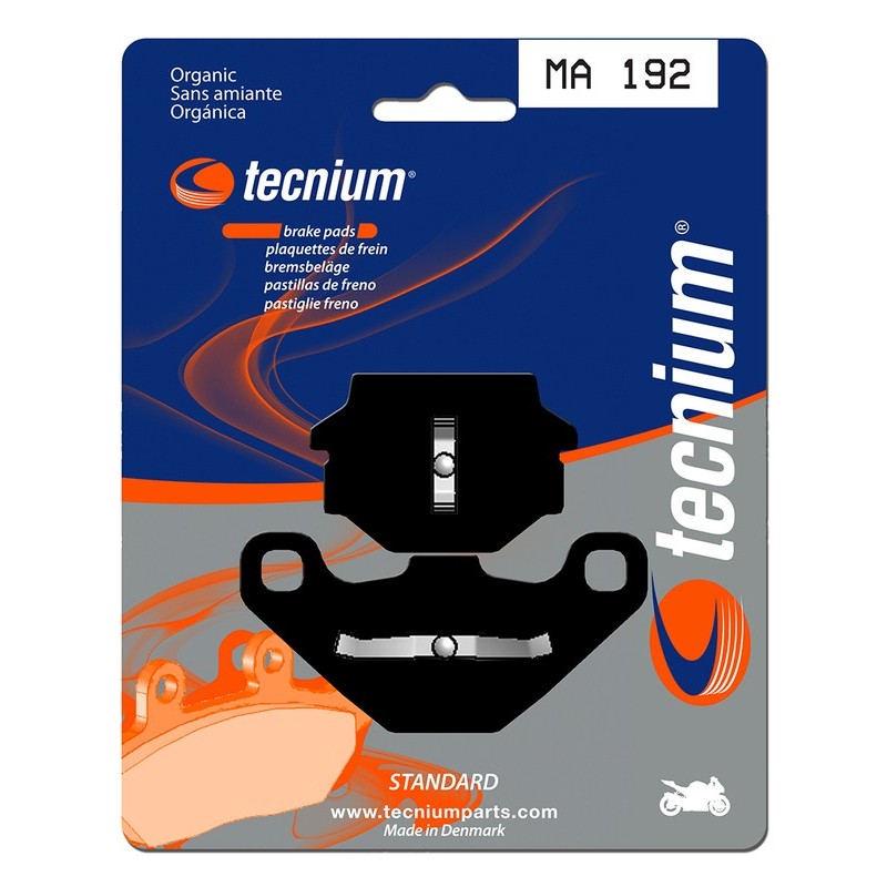 Plaquettes de frein route organique - MA192 Plaquettes de frein route organique - MA192