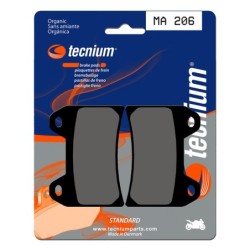 Plaquettes de frein route organique - MA206