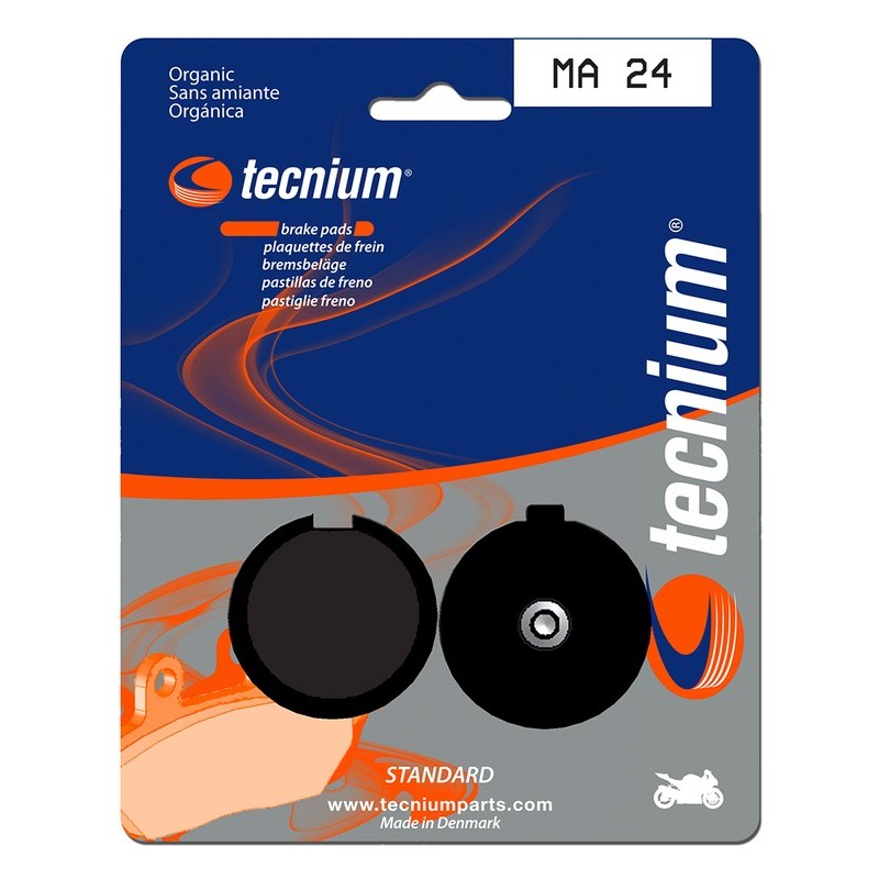 Plaquettes de frein route organique - MA24 Plaquettes de frein route organique - MA24