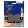Plaquettes de frein route organique - MA47