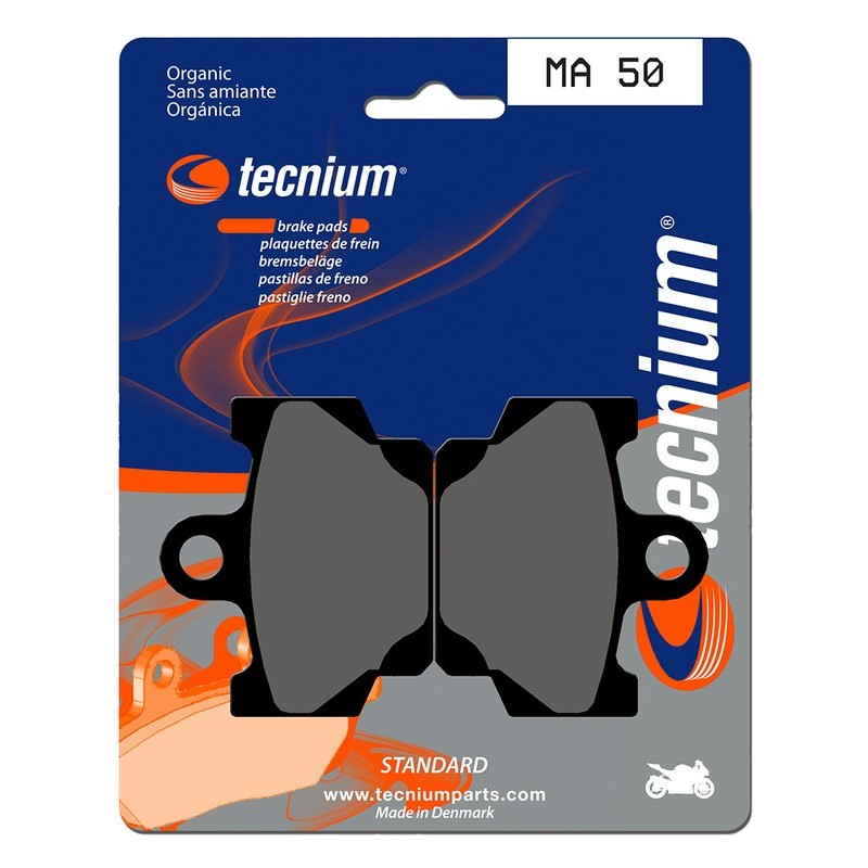 Plaquettes de frein route organique - MA50 Plaquettes de frein route organique - MA50