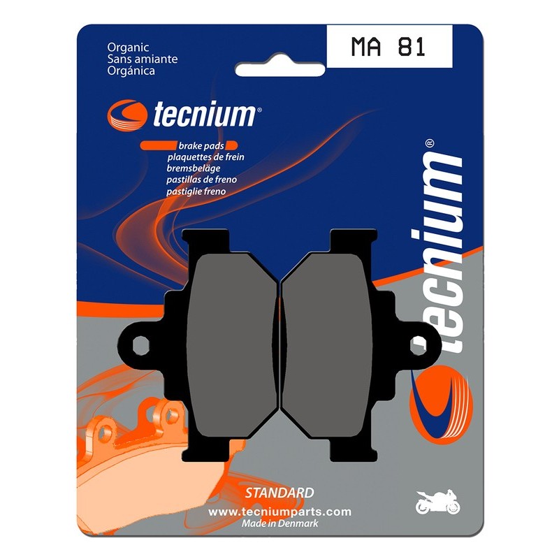 Plaquettes de frein route organique - MA81 Plaquettes de frein route organique - MA81