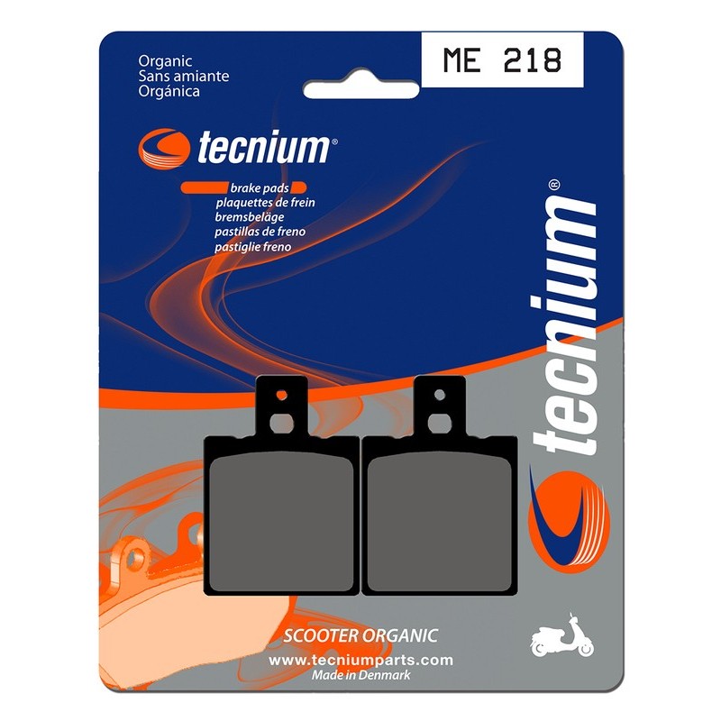 Plaquettes de frein Scooter organique - ME218 Plaquettes de frein Scooter organique - ME218