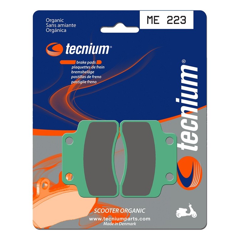 Plaquettes de frein Scooter organique - ME223 Plaquettes de frein Scooter organique - ME223