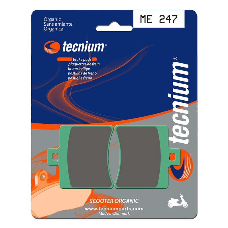 Plaquettes de frein Scooter organique - ME247 Plaquettes de frein Scooter organique - ME247