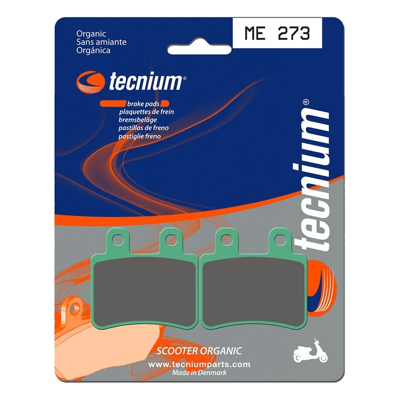 Plaquettes de frein Scooter organique - ME273 Plaquettes de frein Scooter organique - ME273