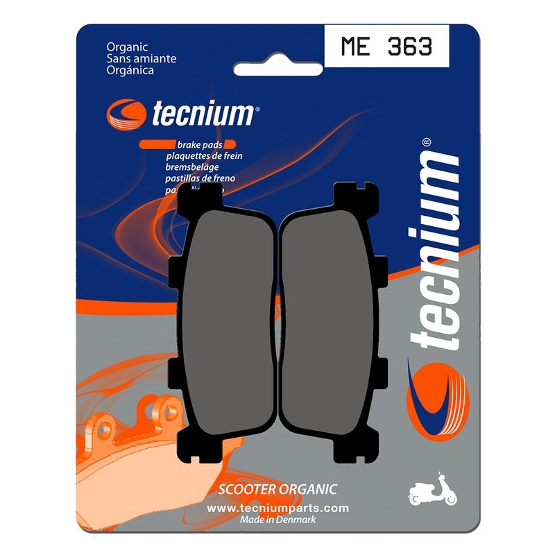 Plaquettes de frein Scooter organique - ME363 Plaquettes de frein Scooter organique - ME363