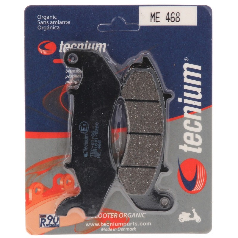 Plaquettes de frein scooter organique - ME468 Plaquettes de frein scooter organique - ME468