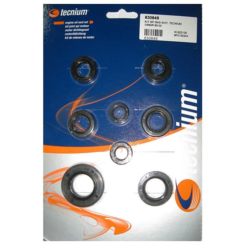 Pochette de joints spi moteur TECNIUM Pochette de joints spi moteur TECNIUM
