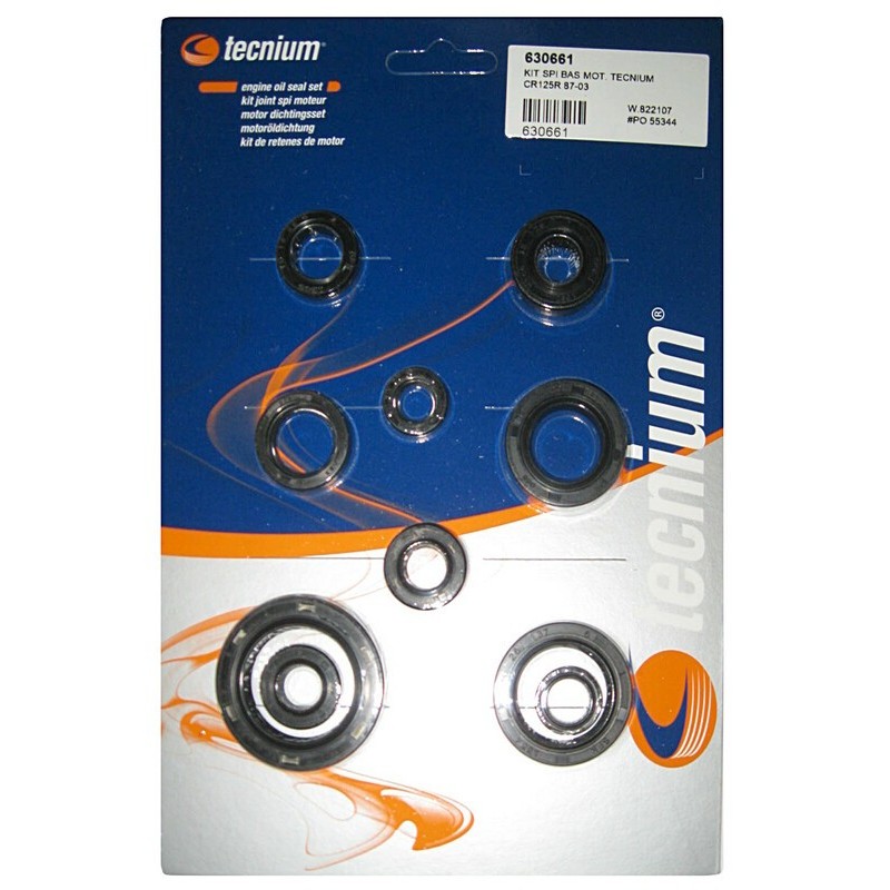 Pochette de joints spi moteur TECNIUM Pochette de joints spi moteur TECNIUM