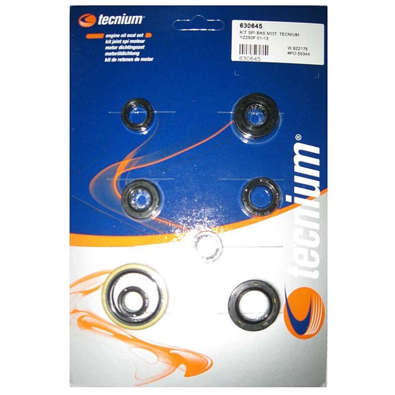 Pochette de joints spi moteur TECNIUM Pochette de joints spi moteur TECNIUM