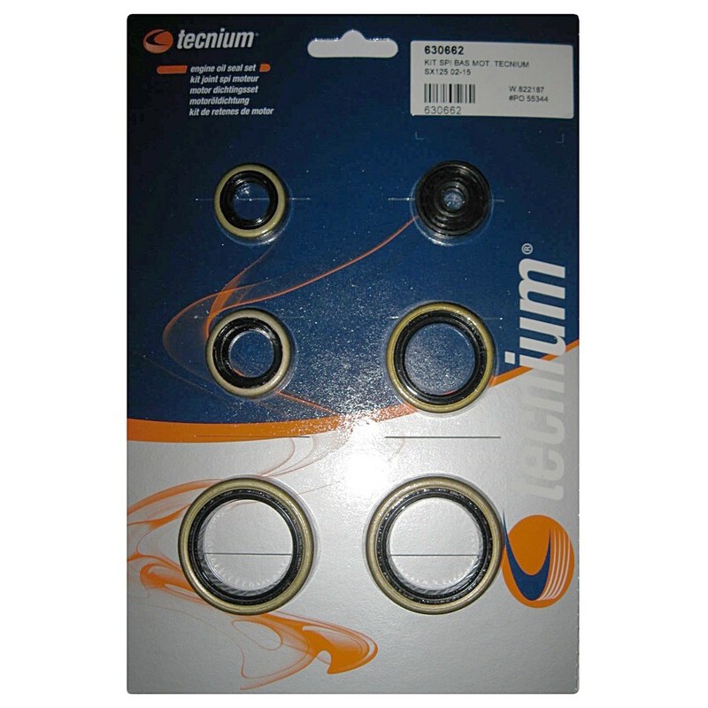 Pochette de joints spi moteur TECNIUM Pochette de joints spi moteur TECNIUM