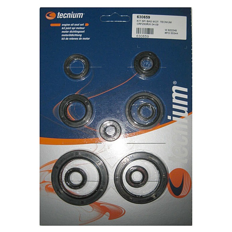 Pochette de joints spi moteur TECNIUM Pochette de joints spi moteur TECNIUM