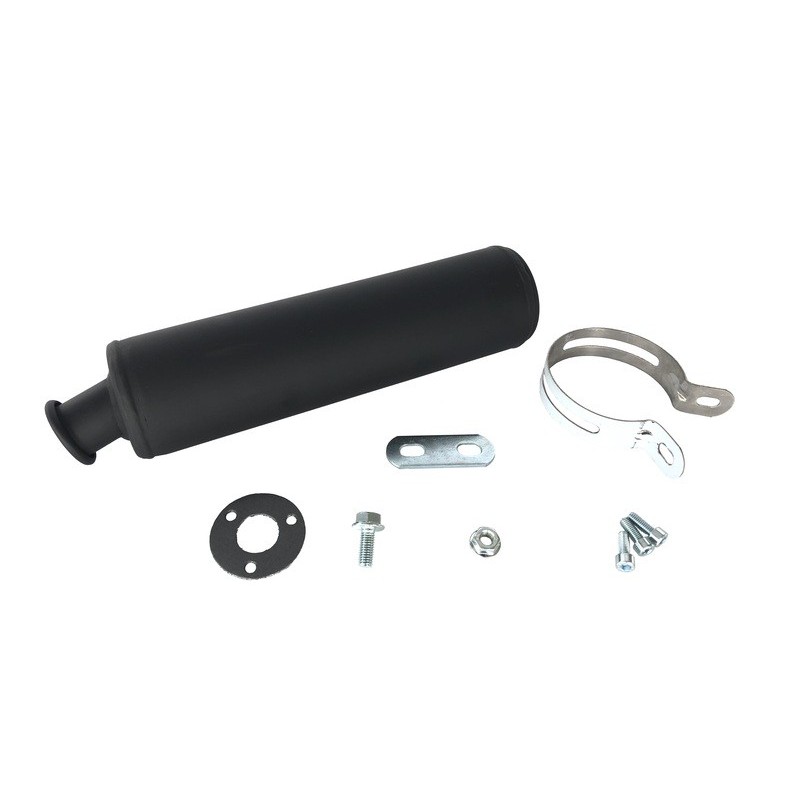 Silencieux acier noir Derbi/Gilera/Aprilia Silencieux acier noir Derbi/Gilera/Aprilia