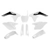 Kit plastiques UFO 250 RMZ 2010 à 2018 Blanc