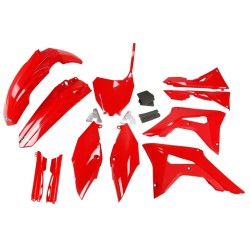 Kit plastiques UFO 450 CRF 2017 à 2020 Rouge