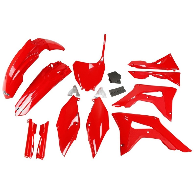 Kit plastiques UFO 450 CRF 2017 à 2020 Rouge Kit plastiques UFO 450 CRF 2017 à 2020 Rouge