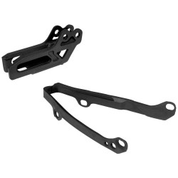 Patin de bras oscillant + patin de Patin de guide chaine UFO 250 CRF 2014 à 2018 / 450 CRF 2013 à 2016