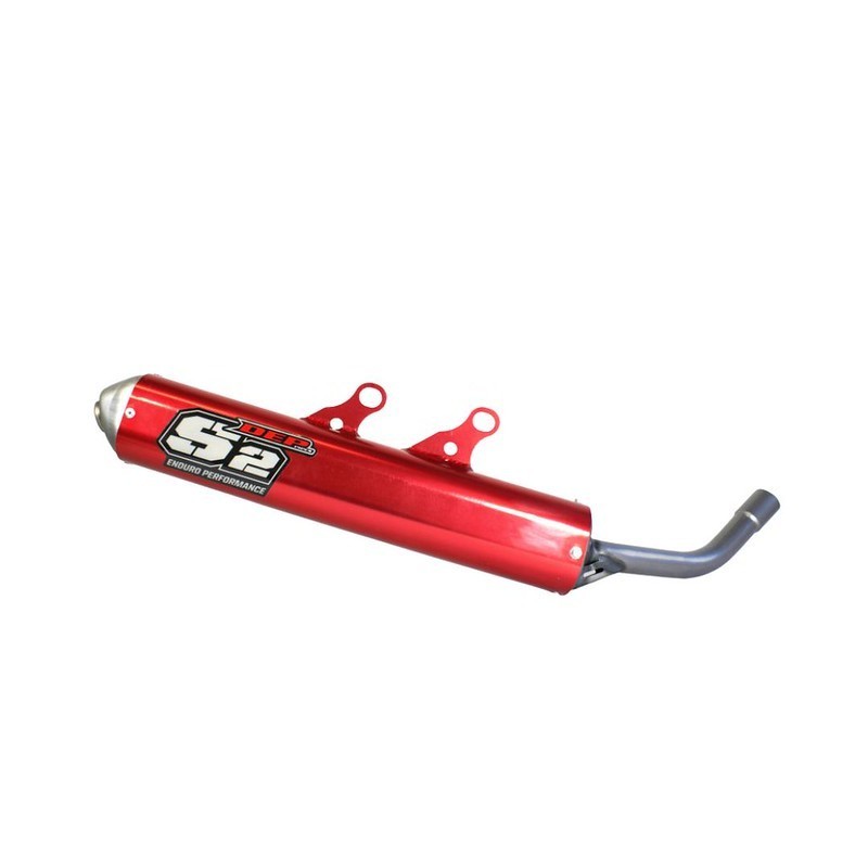 Silencieux d'échappement DEP BETA RR 250 / 300 2020 à 2022 ROUGE Silencieux d'échappement DEP BETA RR 250 / 300 2020 à 2022 ROUGE