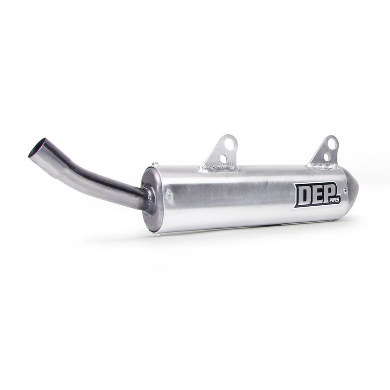 Pot d'échappement DEP Steel SUZUKI 250 RM 2007 à 2018 Pot d'échappement DEP Steel SUZUKI 250 RM 2007 à 2018