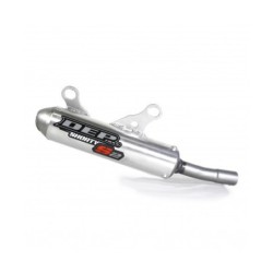 Silencieux d'échappement DEP Shorty KTM 125/150 SX HVA 125 TC 2019 à 2022 Montage WP TRAX
