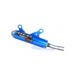Silencieux d'échappement DEP BLEU KTM 125 SX / HUSQVARNA 125 TC 2023 Montage exclusif DEP