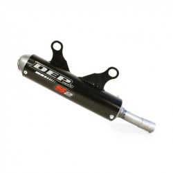 Silencieux d'échappement DEP KTM 125 SX / HUSQVARNA 125 TC 2023 Noir Montage exclusif DEP
