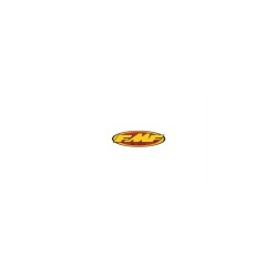 Stickers de maillot FMF OVAL 12,7 cm (5")