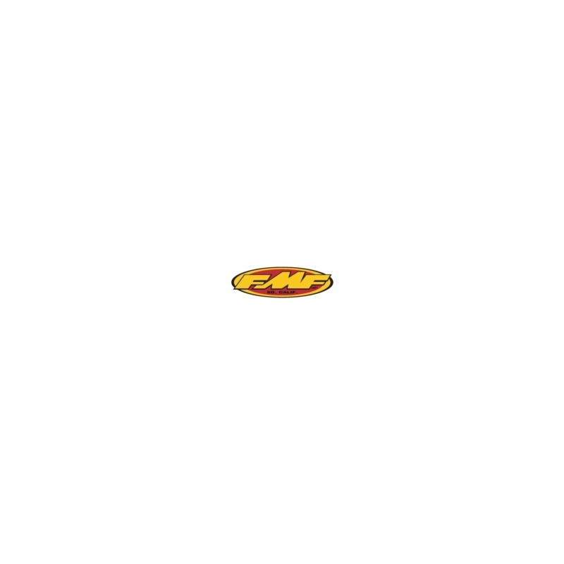 Stickers de maillot FMF OVAL 12,7 cm (5")