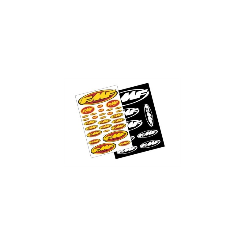 Assortiment d'autocollants FMF