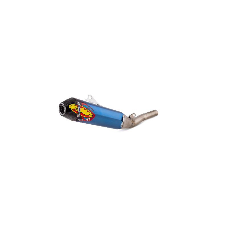 Silencieux FMF anodisé titane 4.1 RCT YZ Silencieux FMF anodisé titane 4.1 RCT YZ