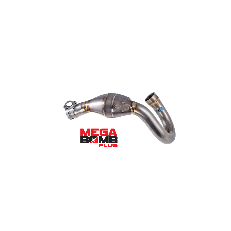 Collecteur d'échappement FMF Megabomb titane Collecteur d'échappement FMF Megabomb titane