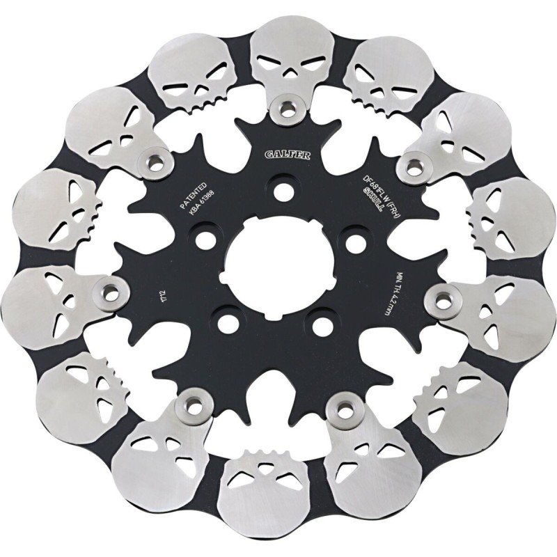 Disque de frein Galfer flottant skull arrière Disque de frein Galfer flottant skull arrière