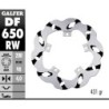 Disque de frein Galfer fixe wave rainuré