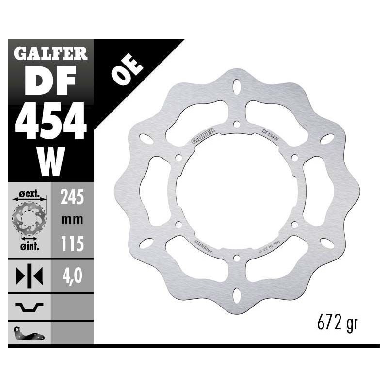Disque de frein Galfer fixe wave Disque de frein Galfer fixe wave