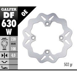 Disque de frein Galfer fixe wave
