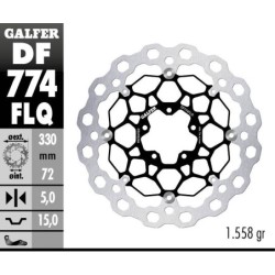 Disque de frein Galfer flottant cubiq