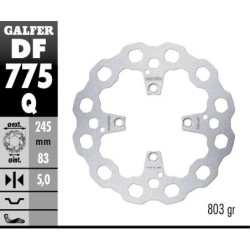Disque de frein Galfer fixe cubiq